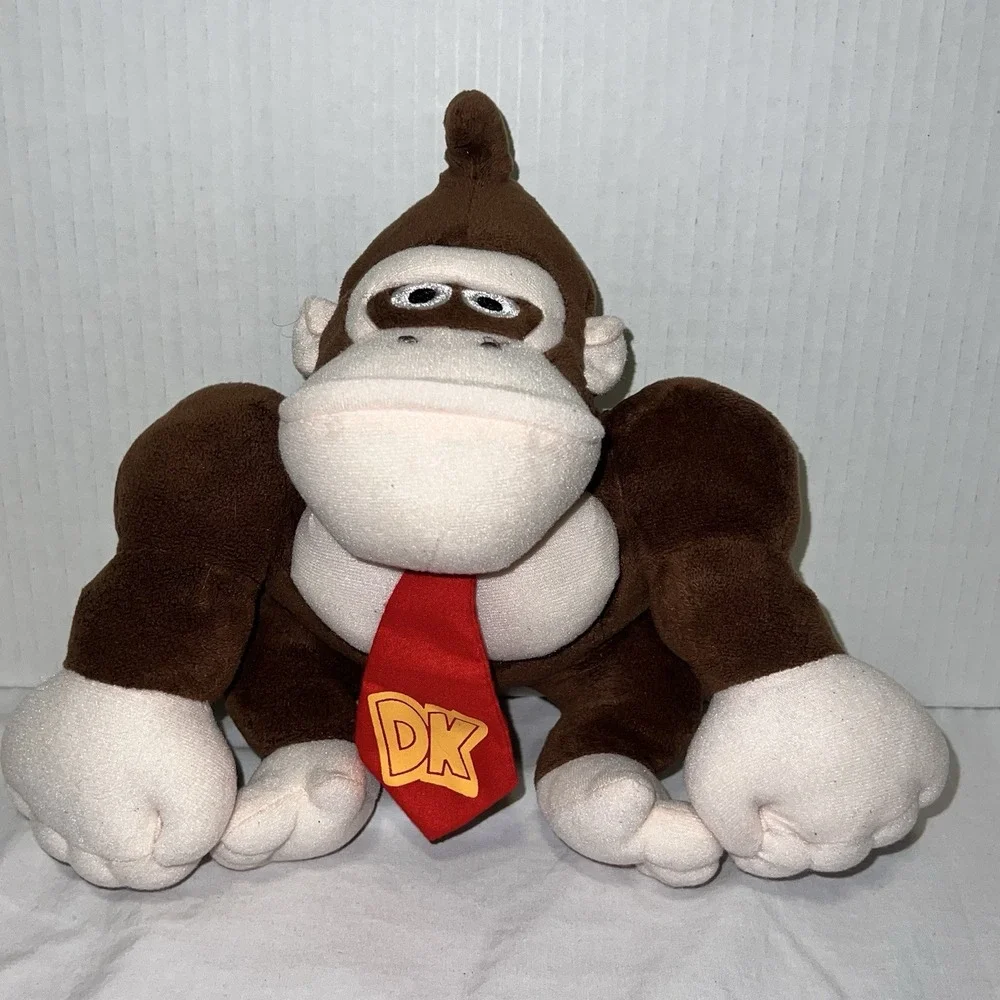 Donkey Kong SUPER Mario Party Plush Toy Rare Item - Nintendo Japan Tush Tag DK